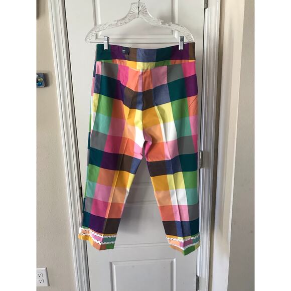NWT Women’s Crown and Ivy Capris with White Trim Size 16 - Picture 2 of 6